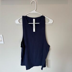 NWT Lululemon Squad Goals Tank Top Size 10 Dark Blue